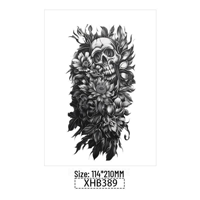 3D реалистичные временные татуировки-наклейки с изображением бабочек, тигров и змей