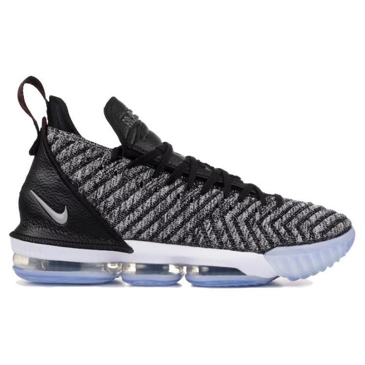 Nike LeBron 16 Черный Металлический Серебристый AO2588-006