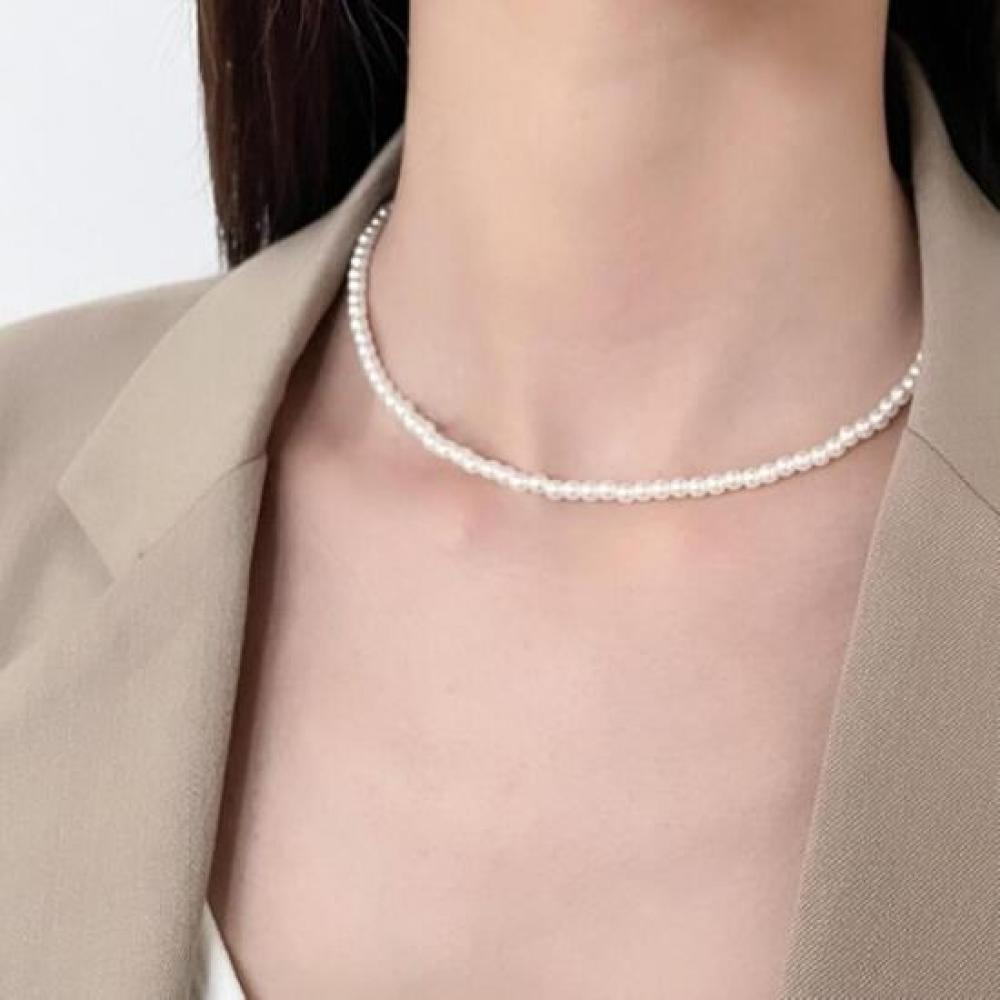 New Arrivals Open Run Women Luminno End Year Party Mini Suit Retro Beaded Pearl