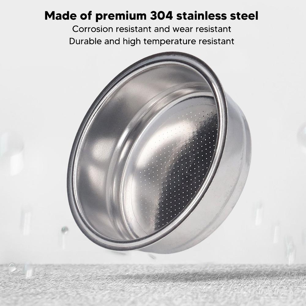 Stainless Steel Stainless Steel Coffee Filter Basket Single Layer Coffee Filter Basket  Home Use
