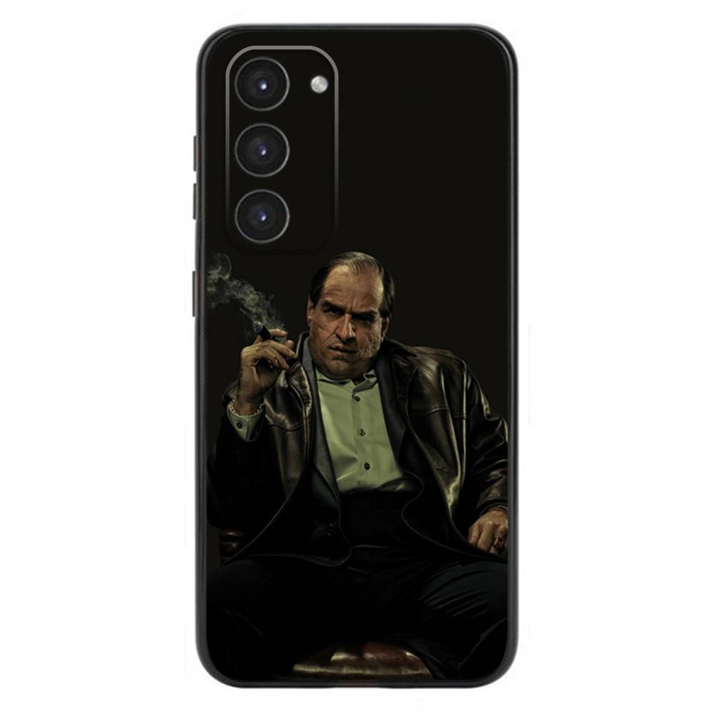 Чехол для телефона S-Sopranos TV Tony Soprano для Samsung Galaxy A20,21s,22,31,32,52,53,72,73,80,91, Мягкий Жидкий Силикон, Черный