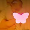Настенный светильник, энергосберегающий, вкл./выкл., креативная автоматическая, неяркая форма, Plug-and-Play, настенная ночная светодиодная лампа в форме бабочки для коридора