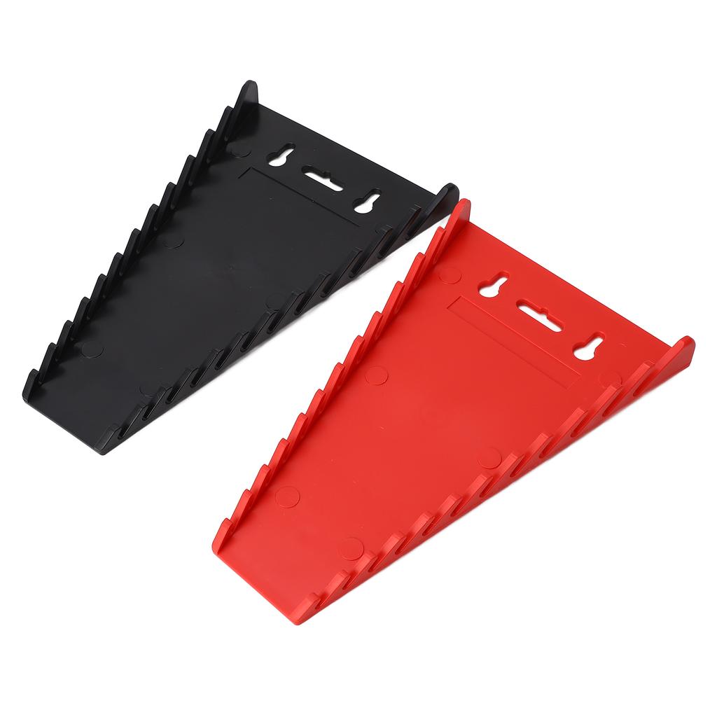 2 шт. Магнитный органайзер для ключей, 24 слота, подвижный держатель для ключей из АБС-пластика, цвет красный, черный