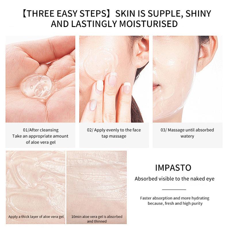 Shurun Увлажняющий гель с алоэ вера Витамин E Увлажняющий уход за лицом Средства по уходу за кожей