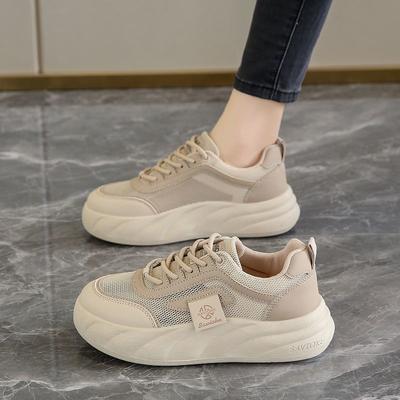 Летние белые туфли из дышащей сетки — модная и универсальная, не привередливая, легкая повседневная обувь