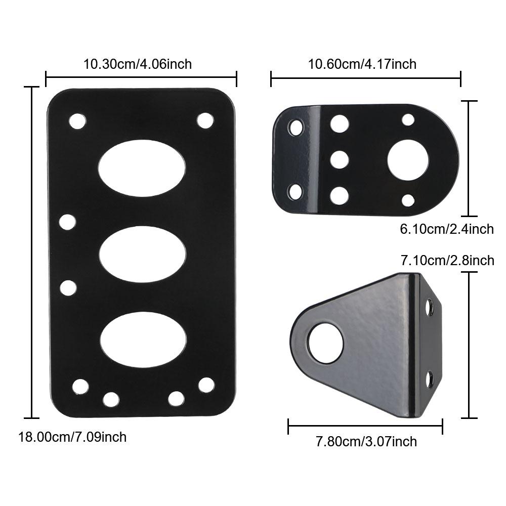 Кронштейн заднего номерного знака, боковые задние фонари, кронштейн указателя поворота мотоцикла для Harley 883, универсальный металлический черный
