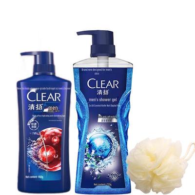 Увлажняющий шампунь и гель для душа Clear для мужчин - набор