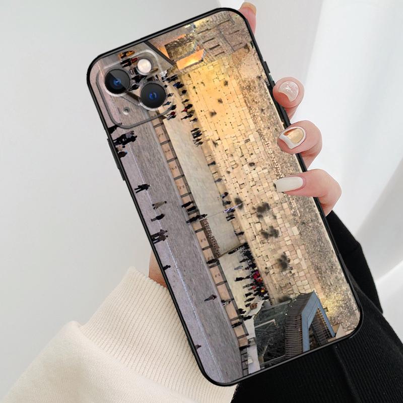 Чехол для телефона Иерусалим Западная стена плача Для iPhone 17 Pro Max 14 13 12 11 15 16 Pro Max mini 16 15 Plus 16e 17 Air Cover