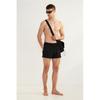 H M шорты для плавания из ситца Черный