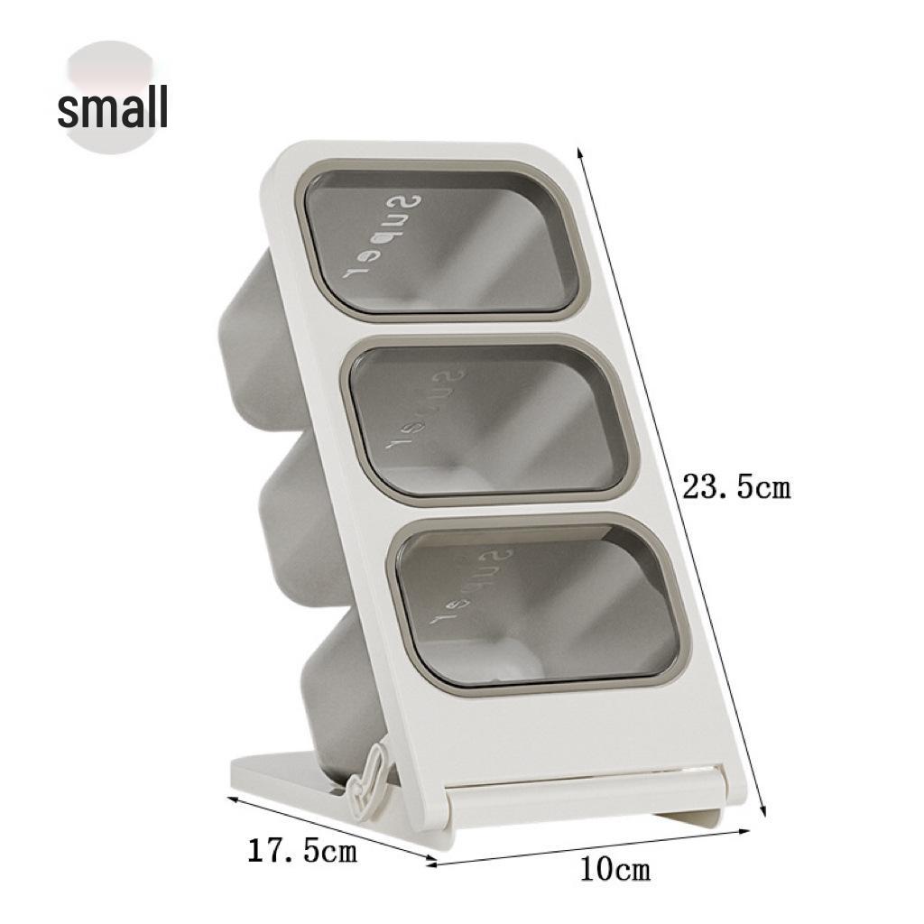 Multi-layer Desktop Storage Box with Large Capacity and Slanted Pen Holder for Office or Student Stationery.