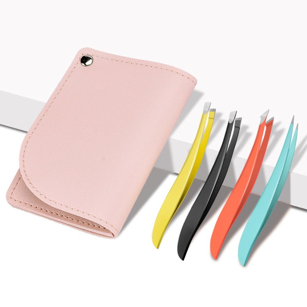 Пинцет для наращивания ресниц Пинцет для бровей Удаление волос Бороды Маникюр с заостренным кончиком