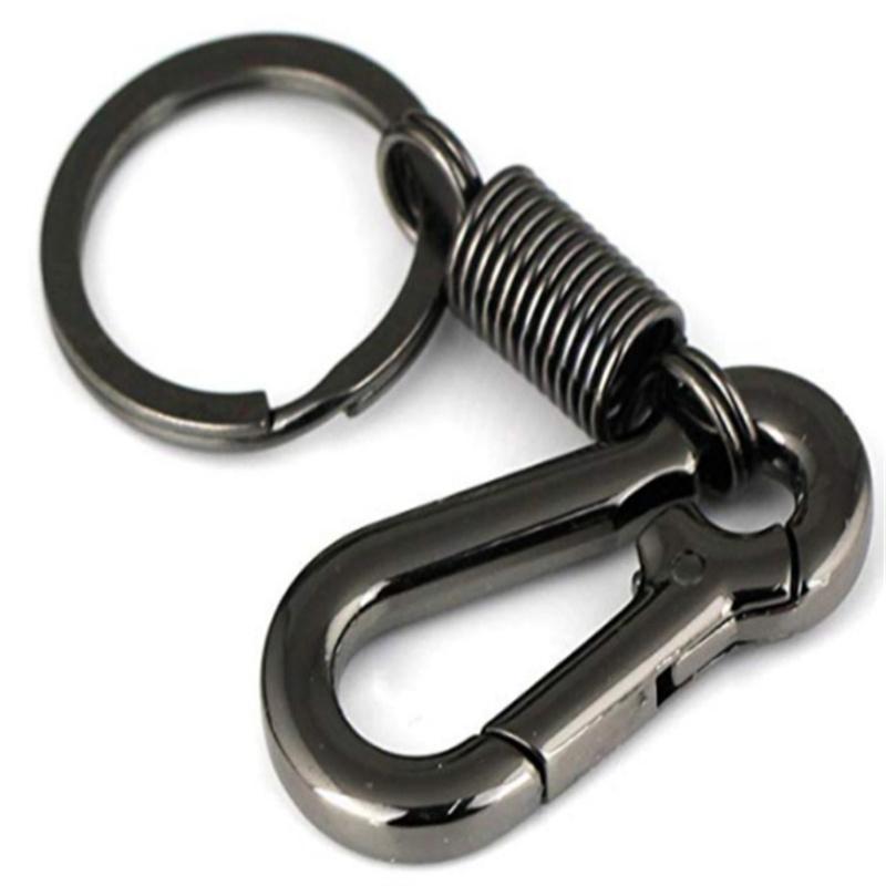 Весенний брелок для восхождения с крючком, автомобильный брелок, простой прочный карабин, брелок в форме, аксессуары, металлический винтажный брелок