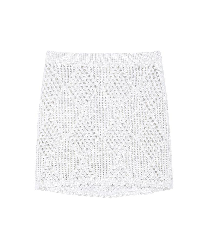Мини-юбка Deijeudeijeu Meadow Knit
