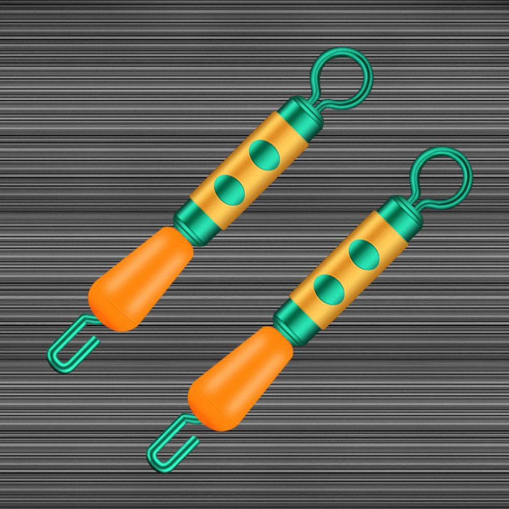 Connector Quick Opening Silicone Swivel Wire Set Unloading Force Splay Ring Fishing Hook Connector