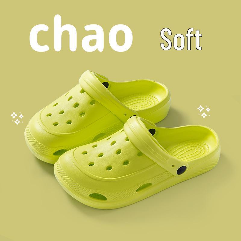 Нескользящие тапочки Лето 2025: Унисекс пляжная обувь для помещений и улицы для пар