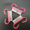 Nail Art Dust Cleaning Brush Scrubbing Manicure Pedicure Small Angle Clear Tools