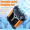 Portable Waist Fan Mini Rechargeable Portable Fan Outdoor Mini Air Cooler Wearable Clip Fan For Running Camping Sport
