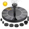 Water Fountain Energy-saving No Battery Mini Outdoor Pool Waterfall Solar Fountain Pump for Aquarium