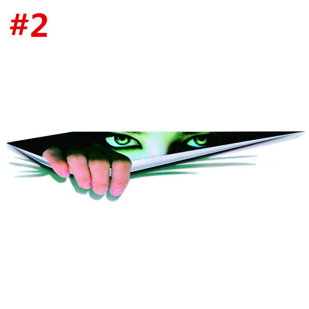 New Decor Auto Stereoscopic Waterproof Simulated Eye Peep 3D Car Sticker Body Decal