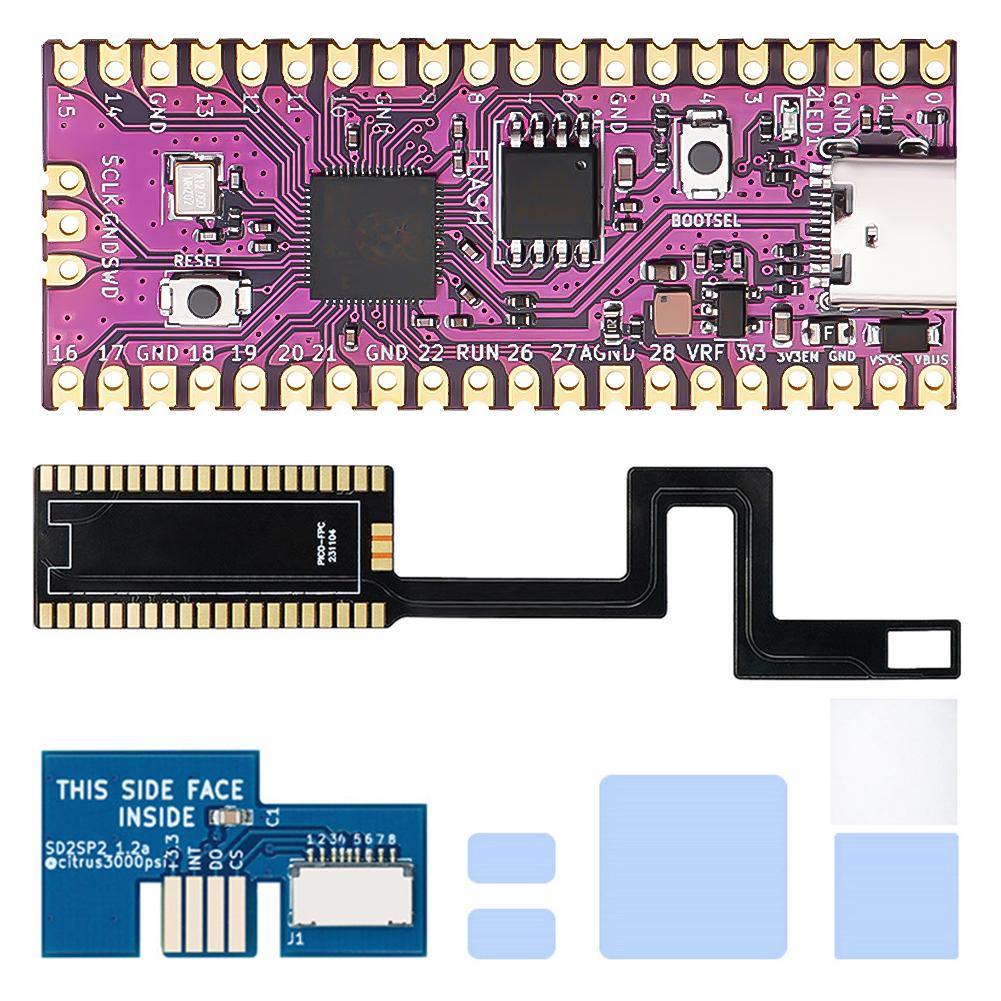 For Raspberry Pi Pico Picoboot FPC Flex Cable with GC2SD/SD2SP2 FPC Flexible Ribbon Cable for NGC Gamecube Game Console