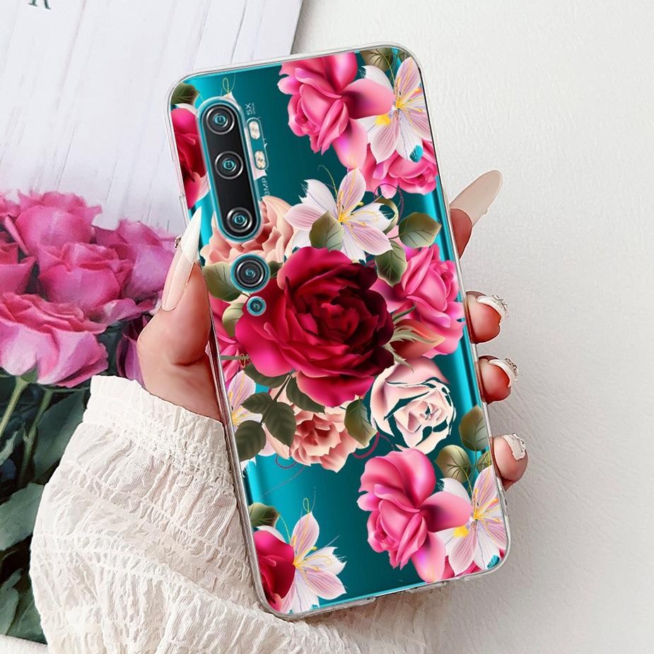 Чехол для Xiaomi Mi CC9 Pro Mi Note 10 Pro Новый Роскошный Расписной Чехол Мягкий Тонкий Чехол для Телефона Для Xiaomi Mi Note 10 Pro MiCC9Pro Корпус