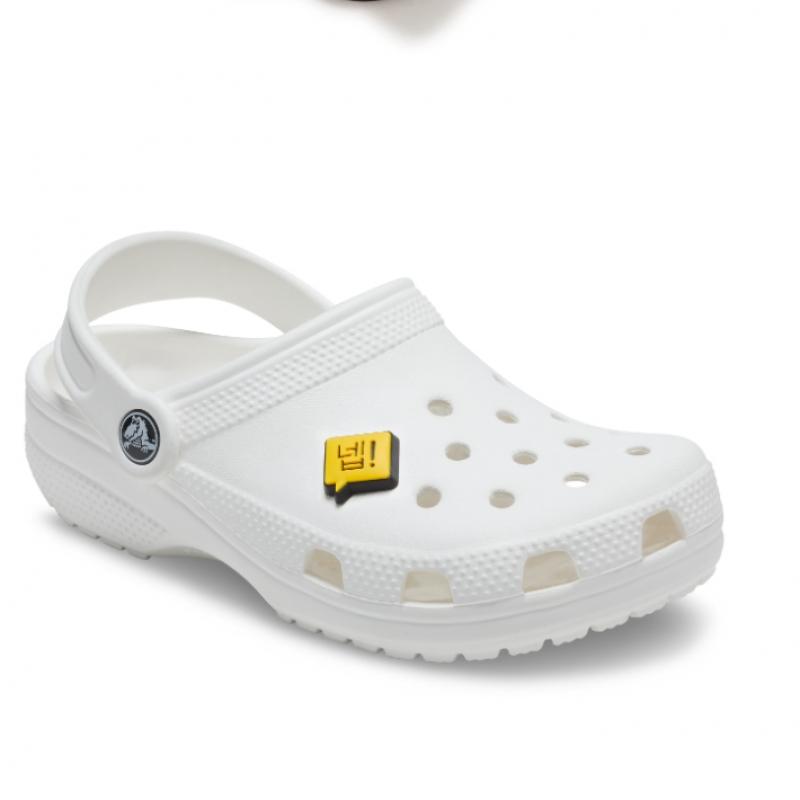Crocs Желтый знак Gibitz Корея