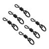 500 Piece in Bulk Carp Fishing Swivels Snaps Round Quick Change Ring Swivels Fishing Accessories AE009