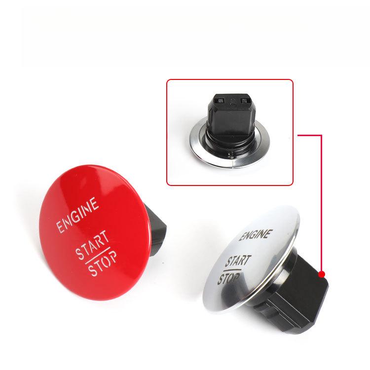 Кнопка запуска и остановки двигателя без ключа 2215450714 серебристая для Mercedes-Benz W164 W205 W221 W176 W166