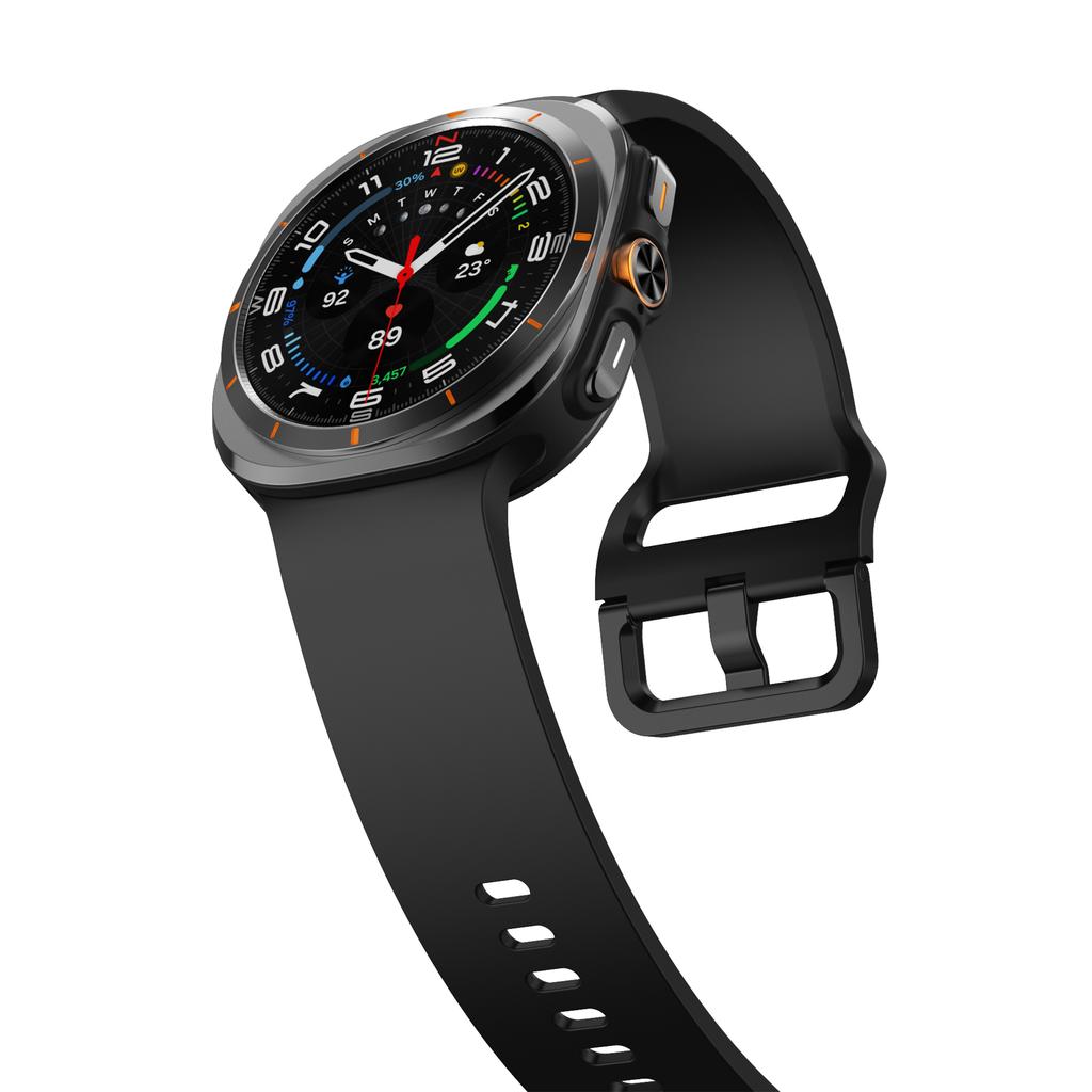 Спортивный мягкий силиконовый ремешок для Samsung Galaxy Watch Ultra 47 мм Браслет Аксессуары для ремешка Samsung Watch Ultra