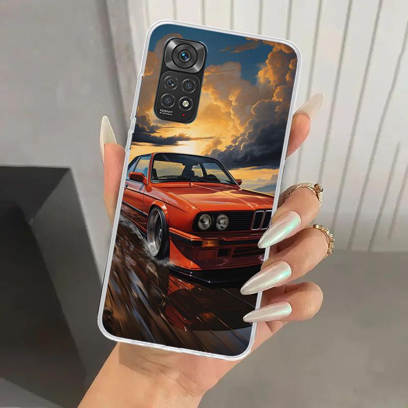 Классический Винтажный Старый Ретро Автомобиль Чехол для Телефона для Xiaomi Redmi Note 15 14 14S 13 12S 12 Pro 11S 11 Plus 11T 11E 10S Мягкий Funda Принт