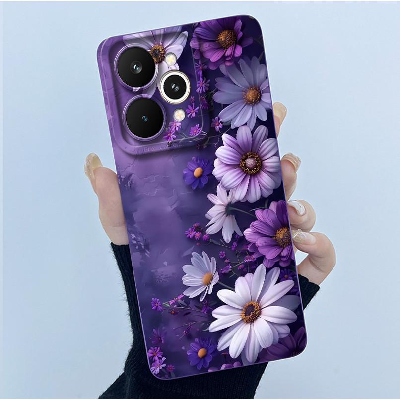 Чехлы Для Realme 15 Pro 5G Модный Минимализм Цветочный Чехол Для Телефона Ударопрочная Защита Мягкий Чехол Для Realme 15 15Pro 5G
