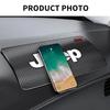 PVC Car Emblem Non-Slip Mat Dashboard Mobile Phone Pad For Jeep Renegade Compass Grand Cherokee Patriot Liberty Wrangler Rubicon AKY1