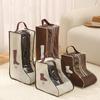 1Pc Dustproof Pocket Short Boots Household Shoes Storage Bag Moistureproof Container Transparent