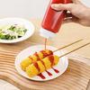 Диспенсер для приправ, бутылка для соуса, большая емкость, многоразовый контейнер для приправ, кухонный инструмент с двойной головкой для жидких соусов