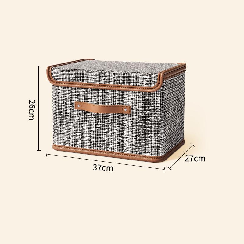 Dustproof Storage Box with Lid Double Thickness Moisture-proof Storage Box Large Capacity Foldable Clothes Storage Box