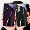 Сетка с текстурой дерева черная Для Samsung S8 S9 S10 20 U ltra S21 Pro S22 Plus S23 FE S24 Ultra 22 S25 Edge S25Ultra Стеклянный Чехол для Телефона