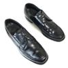 США 70-х-80-х?/kinney shoes/Кожаные туфли с U-образным мысом на подошве Goodyear Welt/8.5/26.0-26.5/Черный/Винтаж(ИСПОЛЬЗОВАЛ)
