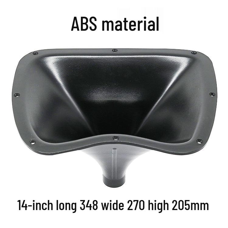 4-14 inch Speaker Tweeter Horn Driver Flat/Screw Mouth Plastic Horn