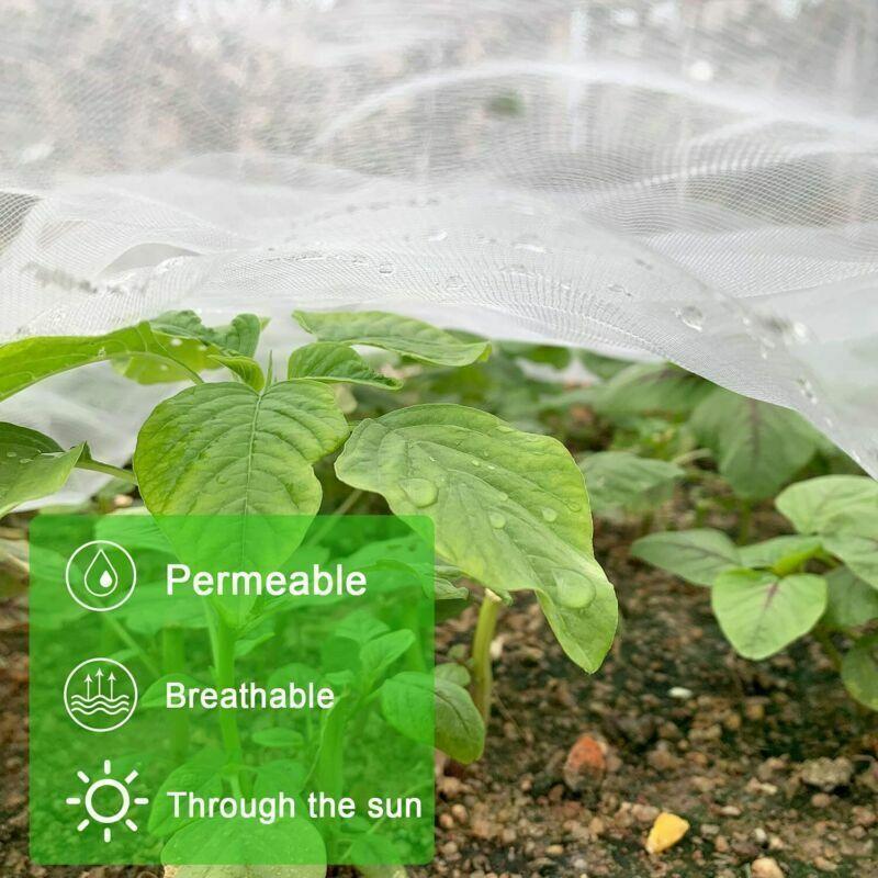 10 м садовая защита от насекомых, животных, овощей, культур, растений, сетка для птиц