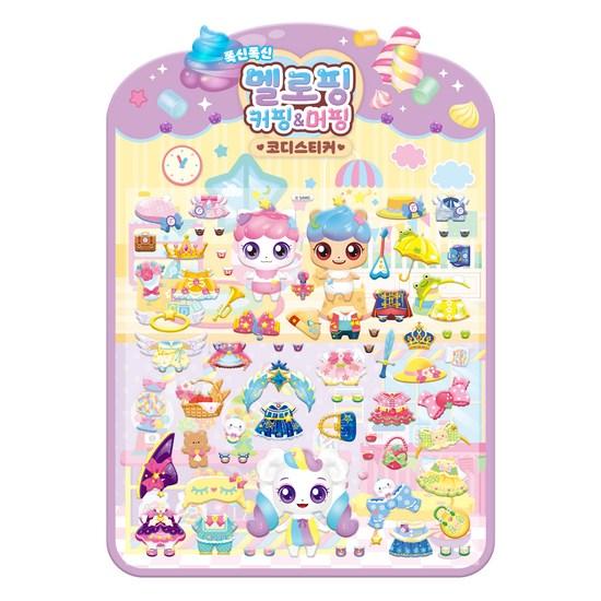 Sweet and Sour Catch Tiniping Season 4: Fluffy Meloping Coordinating Sticker, a Popular Character In Korea