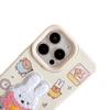 Для чехла для мобильного телефона IPhone16 Новый 15promax для Apple 14 Трехмерная вышивка полотенцем Миффи Кролик 13Pro