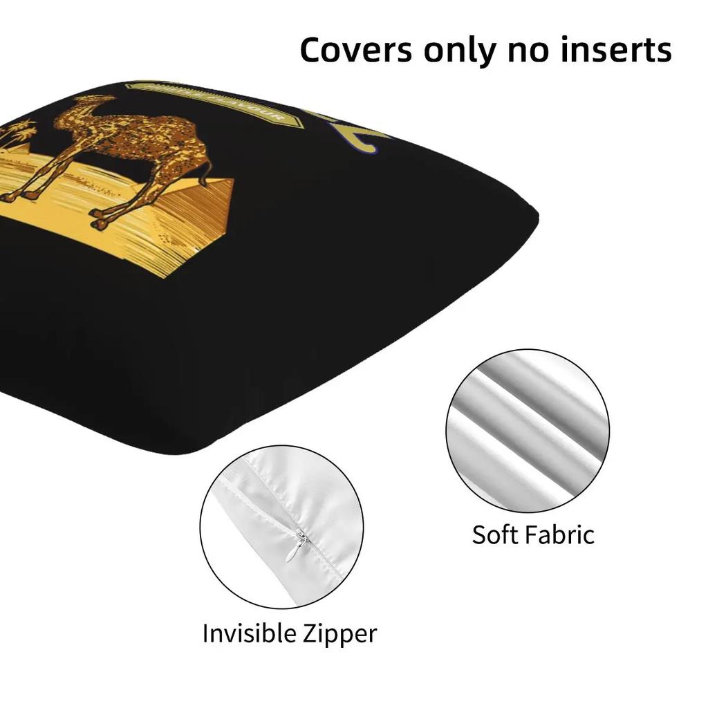 Camel Cigarettes 2 Pcs Square Pillowcase Pillow Cover Cushion Zip Decorative Comfort Throw Pillow For Home Sofa