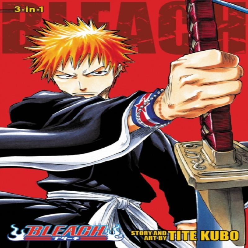 Bleach 3in1 Edition Vol. 1 by Tite Kubo Paperback Book 9781421539928