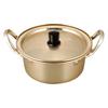 [2-Piece Set] 1-Serving Korean Ramen Pot, Aluminum, 16cm, 2 Pieces / Commercial-Grade Pot, Aluminum Pot, Single-Serving Ramen Pot, Korean Pot, 1-Servi