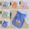 Cartoon Print Cat Thin Vest Breathable Dog Cartoon Printed Vest  For Dogs Puppy Cats