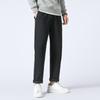 Men's Fleece-Lined Four-Way Stretch Tapered Casual Pants