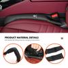 J-shaped Leather Car Seat Gap Filler Anti-drop Seat Seam Strip For Volkswagen VW Polo Jetta Sagitar Magotan Passat B5 B6 B7 CC ze8