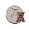 1Pcs Bear Silicone Mold Mini Fondant Mold Cake Decorating Tools Chocolate Mould