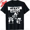 Men's Cotton T-shirt Summer Casual Graphic Tee Short Sleeve Heavy Metals - Funny Chemistry Humor Science Teacher Pun T-Shirt Printed T Unisex,gift,Top