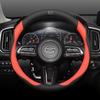 Для Mazda 3 5 6 SKYACTIV Axela Atenza CX30 CX50 CX5 CX7 CX8 CX9 MX5 RX8 BT50 Замшевая Кожаная Накладка на Руль Автомобиля Аксессуары